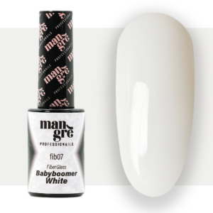 Mangrè Base Fiber Glass - Babyboomer White - 8 ml