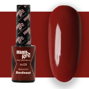 Smalto semipermanente Mangrè Color Bordeaux - 8 ml