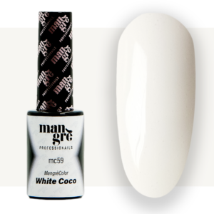 Smalto semipermanente Mangrè Color White Coco - 8 ml