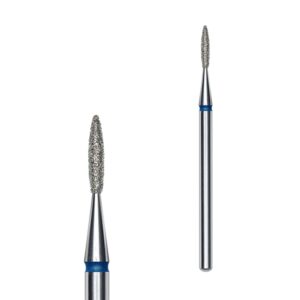 Punta fresa diamantata fiamma, Ø1,6mm, abrasivo meglio