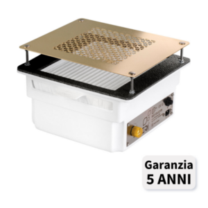 TERI 800 Aspiratore Unghie ad Incasso - bianco/oro
