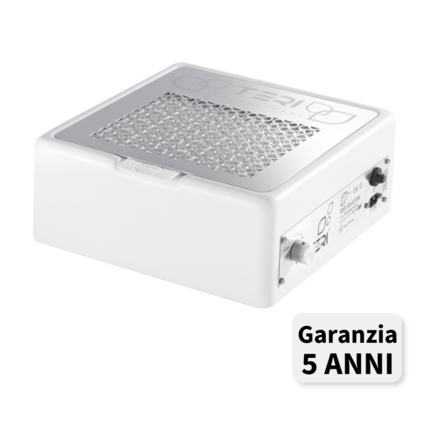 TERI 800 M Aspiratore Unghie da Tavolo - bianco/silver