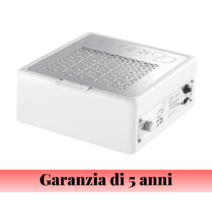 TERI TURBO M Aspiratore Unghie da Tavolo - bianco/silver