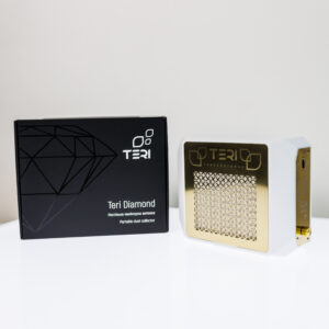 TERI DIAMOND Aspiratore Unghie da Tavolo - bianco/oro - immagine 7