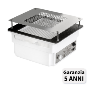 TERI 800 Aspiratore Unghie ad Incasso - bianco/silver