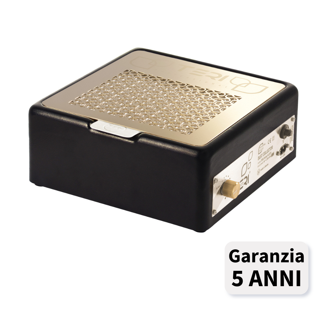 TERI 800 M Aspiratore Unghie da Tavolo - nero/oro