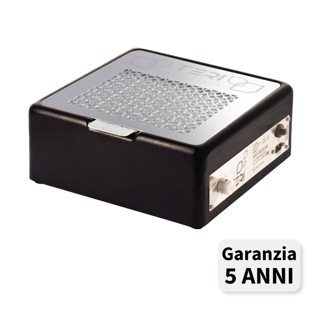 TERI 800 M Aspiratore Unghie da Tavolo - nero/silver
