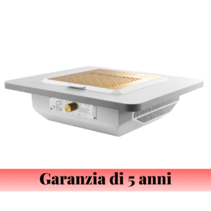 TERI BRILLIANT Aspiratore Unghie ad Incasso - bianco/oro