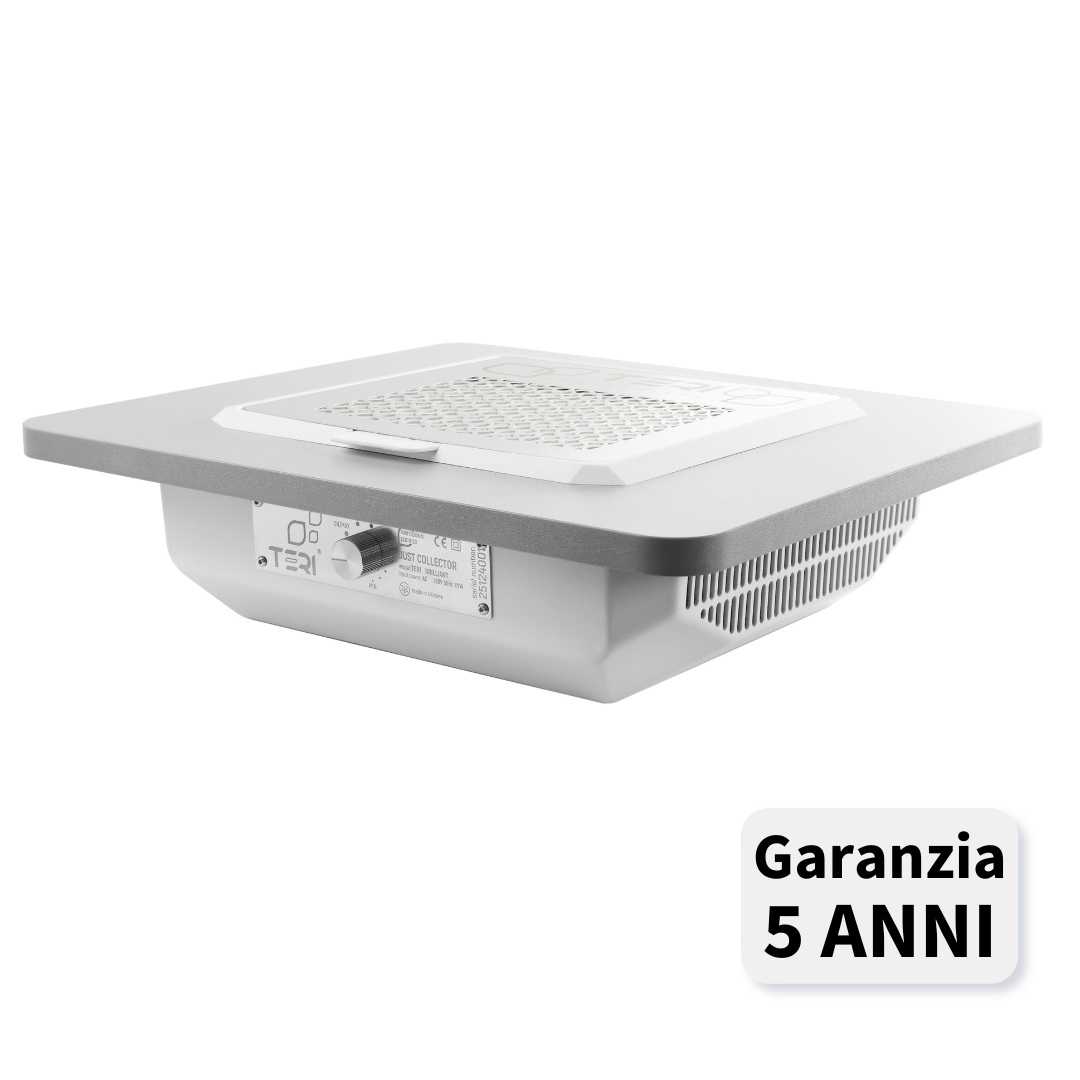 TERI BRILLIANT Aspiratore Unghie ad Incasso-bianco/white