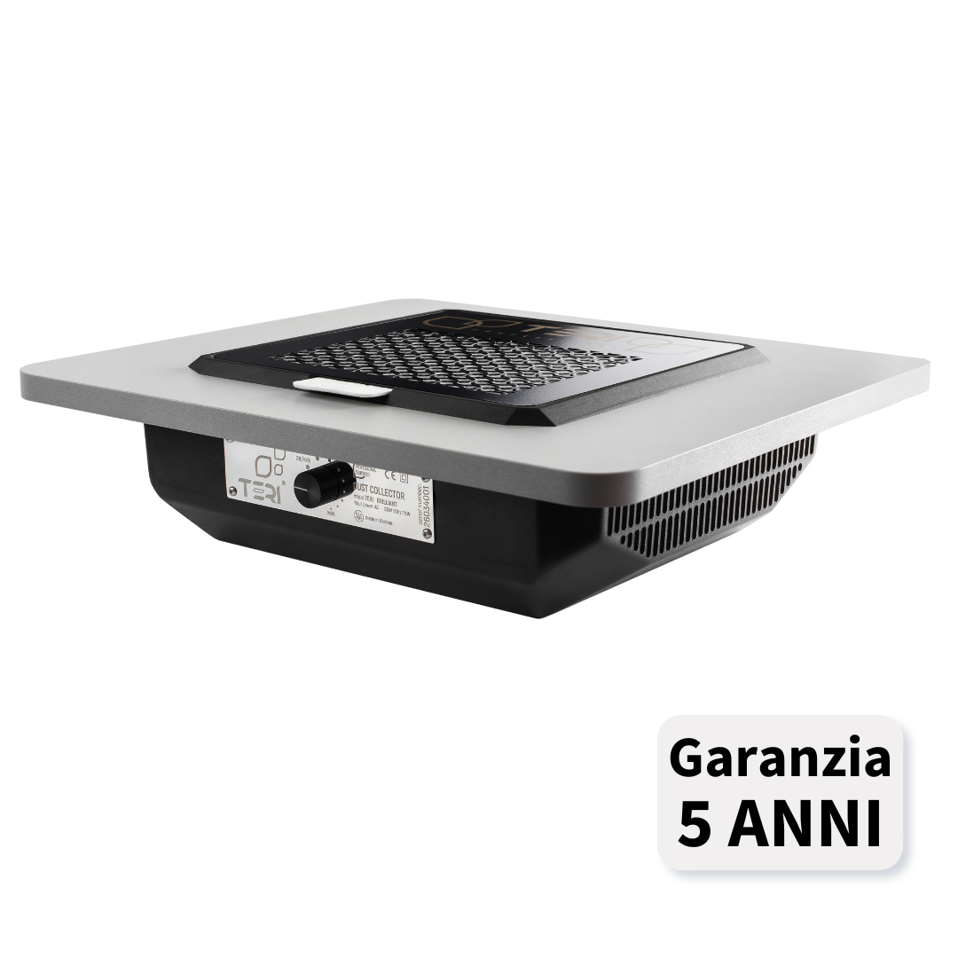TERI BRILLIANT Aspiratore Unghie ad Incasso - nero/black