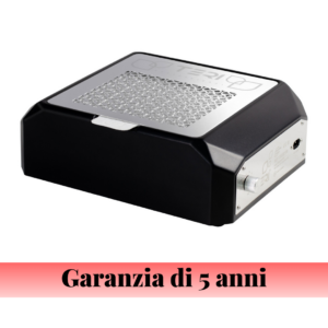 TERI DIAMOND Aspiratore Unghie da Tavolo-nero/silver