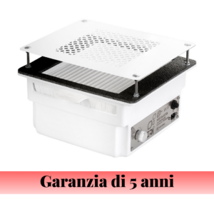 TERI TURBO Aspiratore Unghie ad Incasso - bianco/white