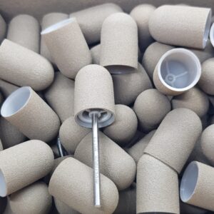 Cappuccio abrasivo C13S – grigio 180 Gritt, Ø 10mm