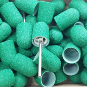 Cappucci pedicure abrasivi C13G - verde