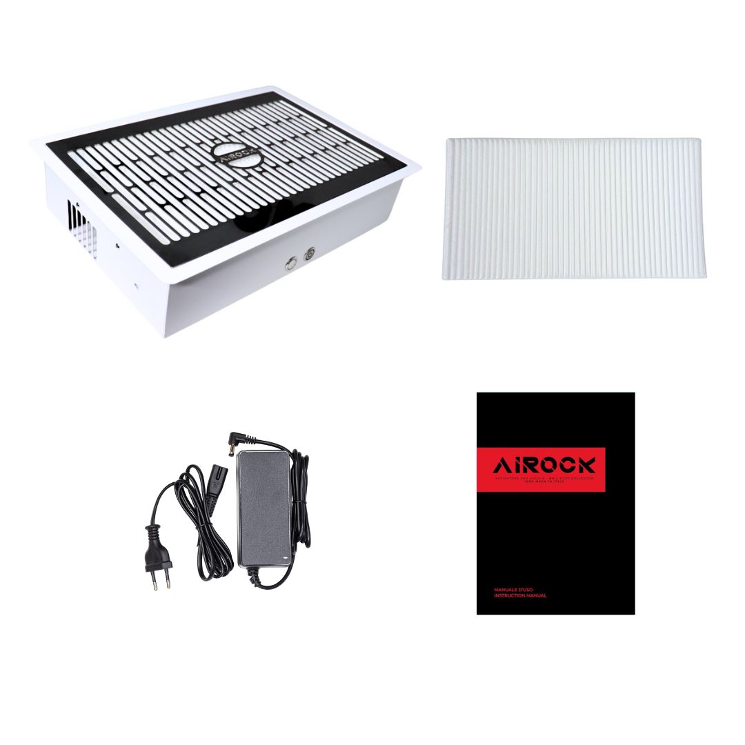 Aspiratore AIROCK PRO 2.0 ad incasso - Due Motori - immagine 4