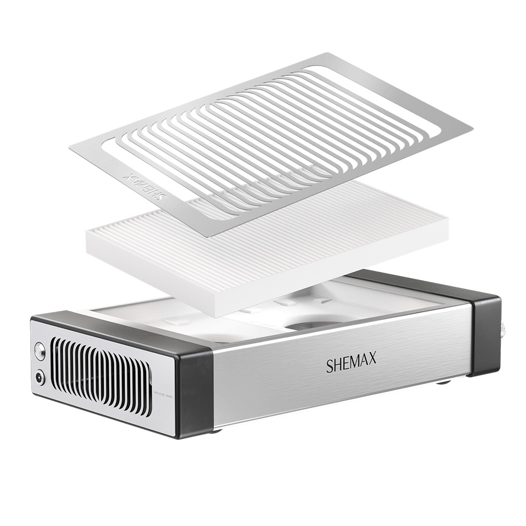 SHEMAX Aspiratore Unghie Style Pro 7 - Nero - immagine 2
