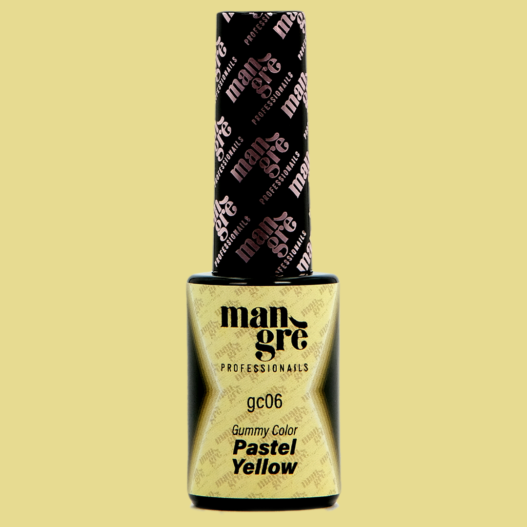 Mangrè Base Gummy Color Yellow - Pastel - 8 ml - immagine 2