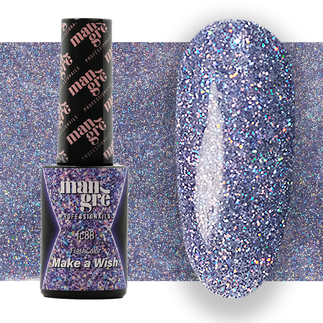 Smalto semipermanente Mangrè Flash Color Make a Wish - 8 ml - immagine 3