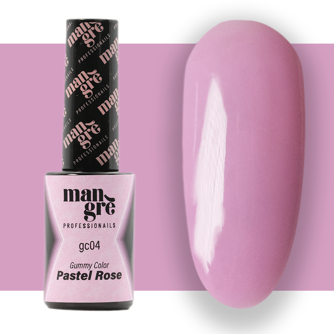 Mangrè Gummy Base Color - Pastel Rose - 8 ml