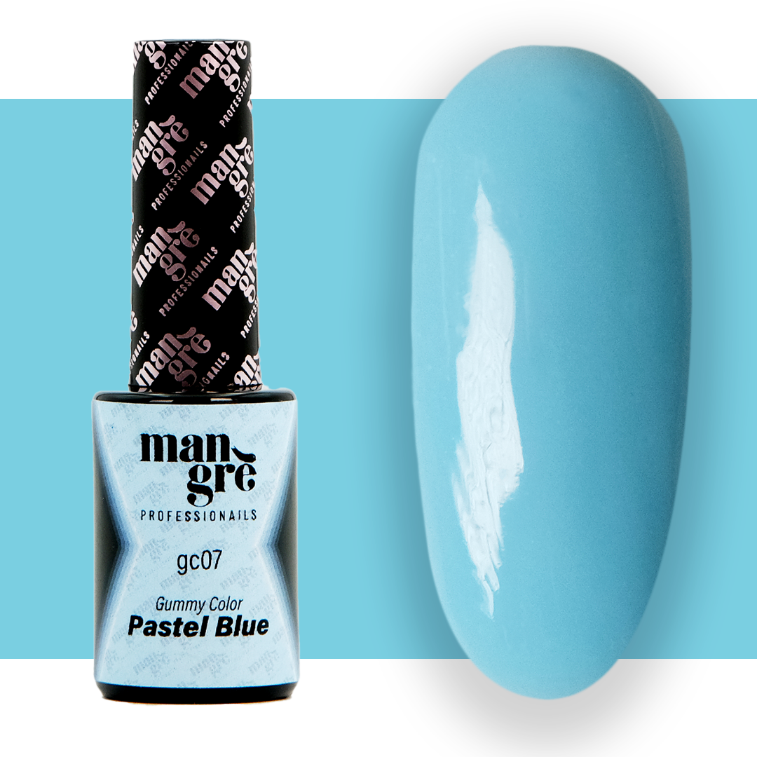 Mangrè Base Gummy Color Blue - Pastel - 8 ml