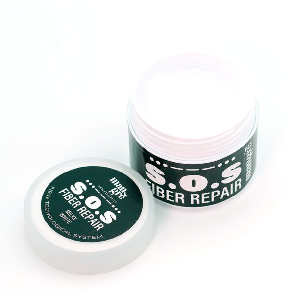 Gel trifasico Mangrè Fiber Repair - Milky White - 50 ml