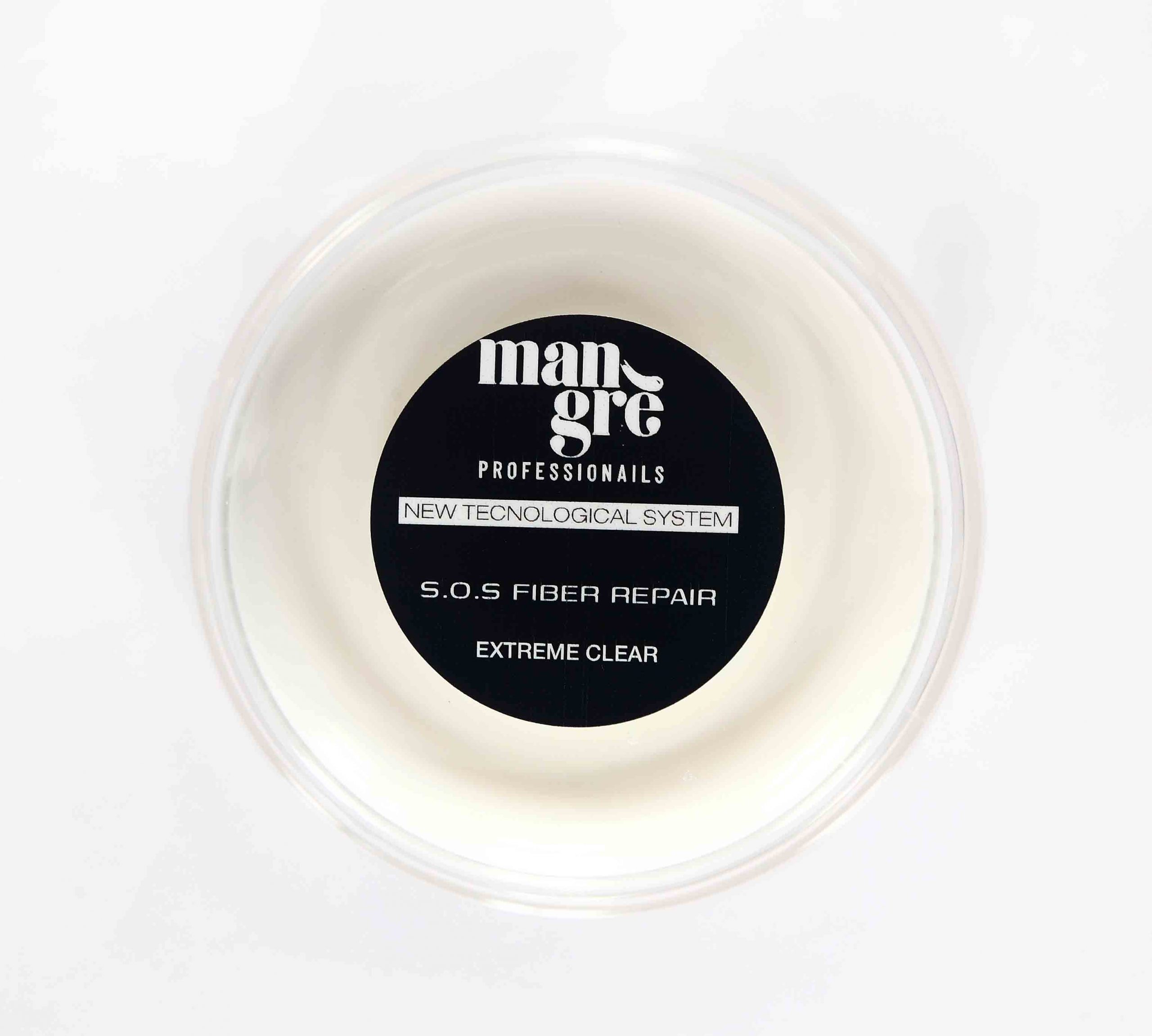 Gel trifasico Mangrè Fiber Repair Extreme Clear - 50 ml - immagine 2