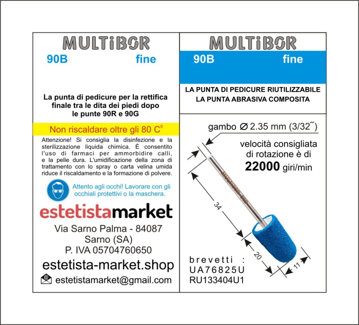 punta pedicure