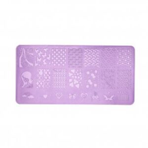 Stamping Stencils Nail Art L12 (6х12cm)