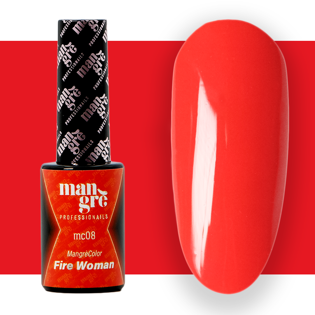 Smalto semipermanente Mangrè Color Fire Woman - 8 ml
