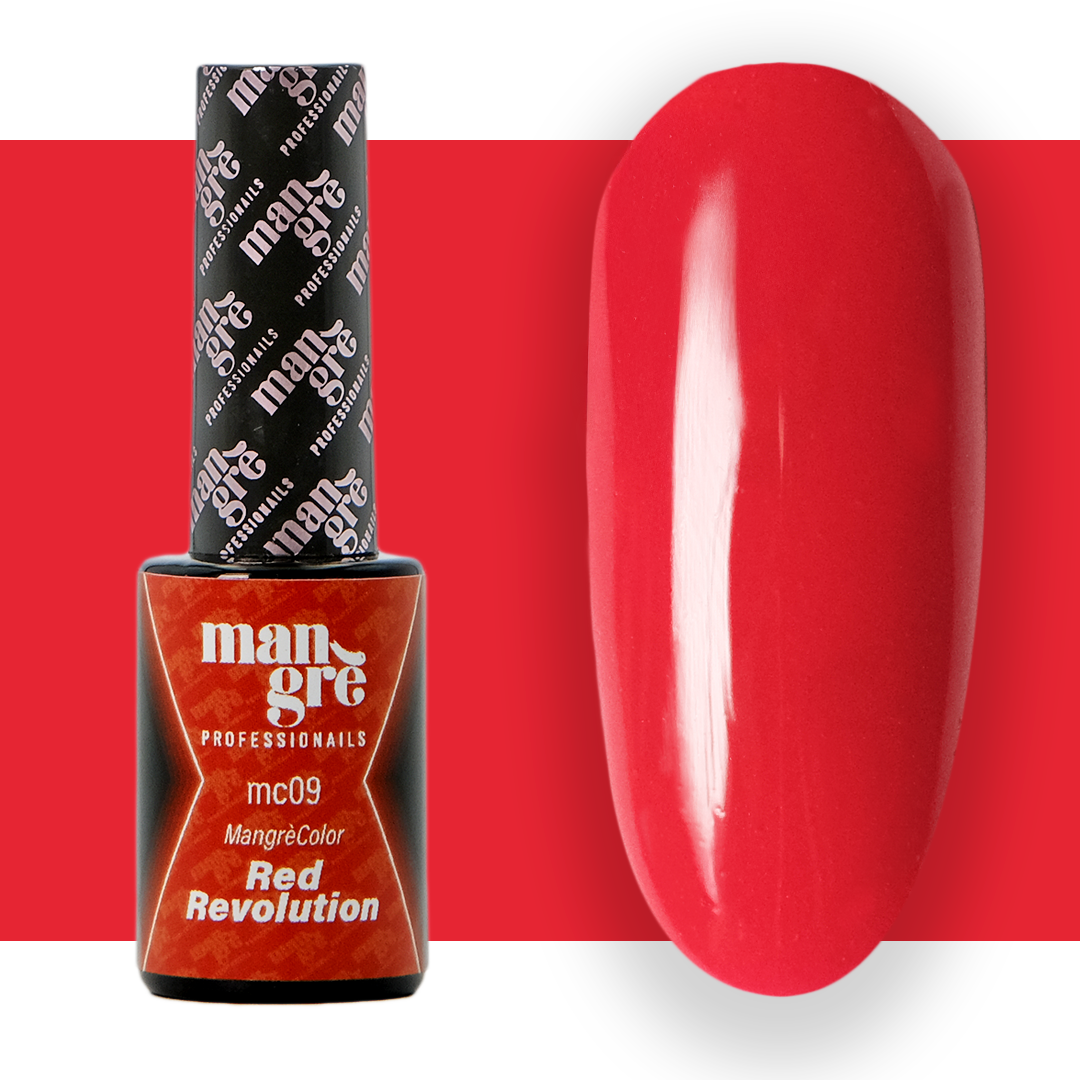 Smalto semipermanente Mangrè Color Red Revolution - 8 ml