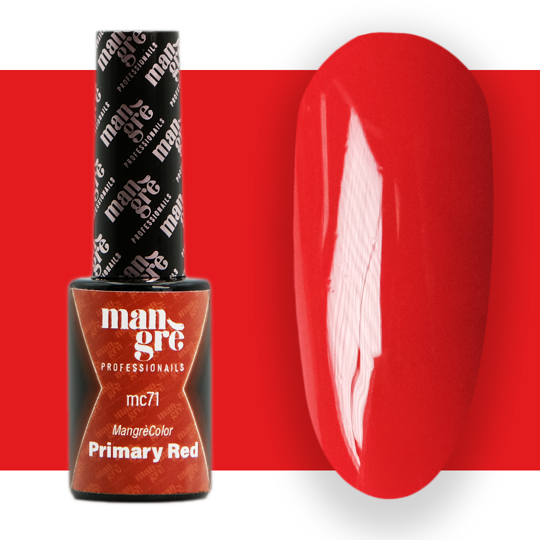 Smalto semipermanente Mangrè Color Primary Red - 8 ml