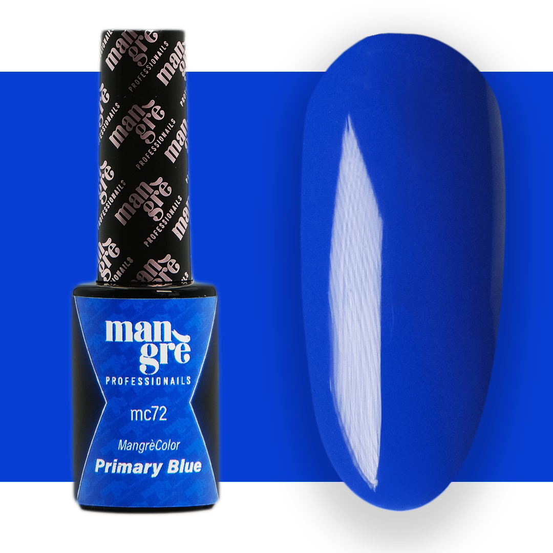 Smalto semipermanente Mangrè Color Primary Blue - 8 ml