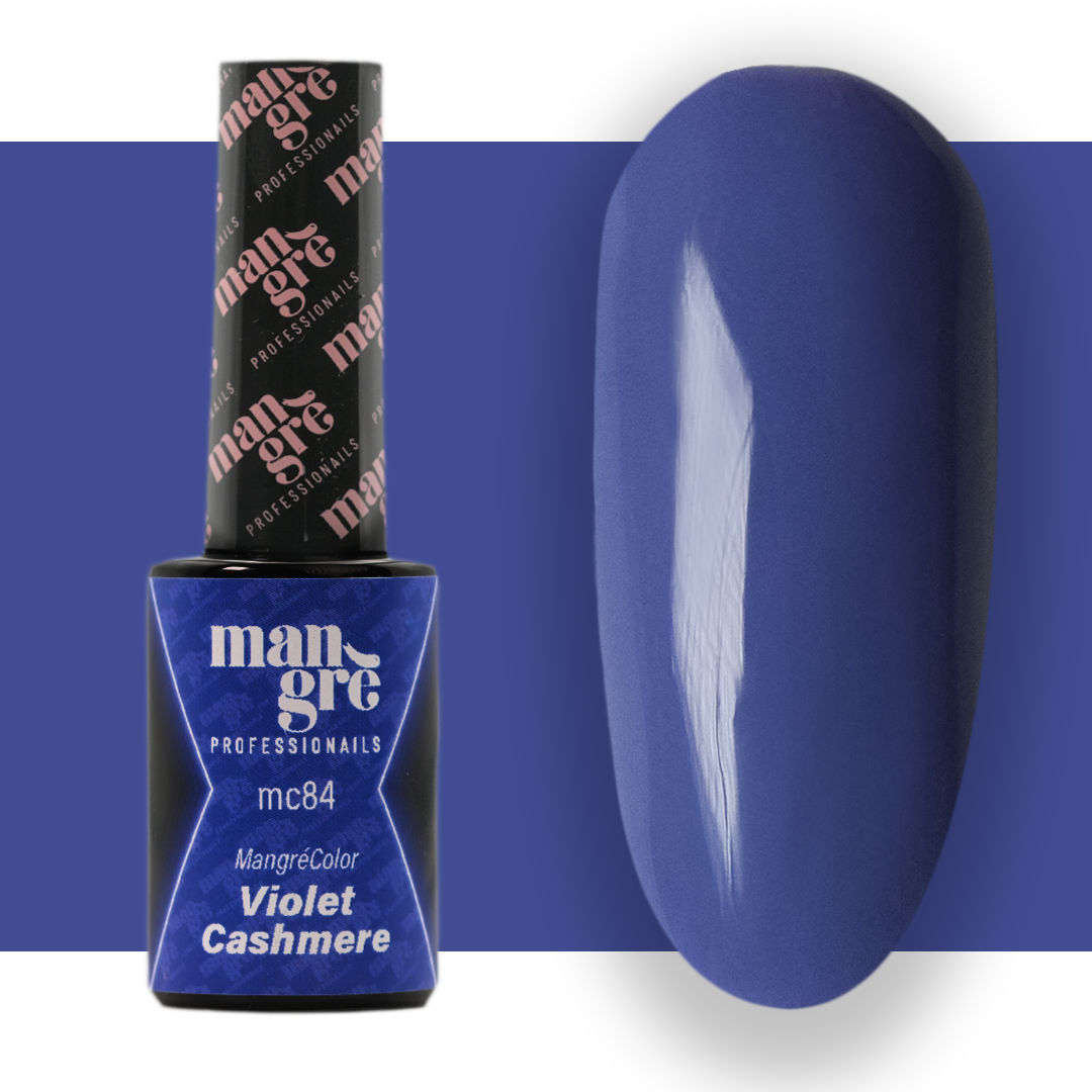 Smalto semipermanente Mangrè Color Violet Cahsmere - 8 ml