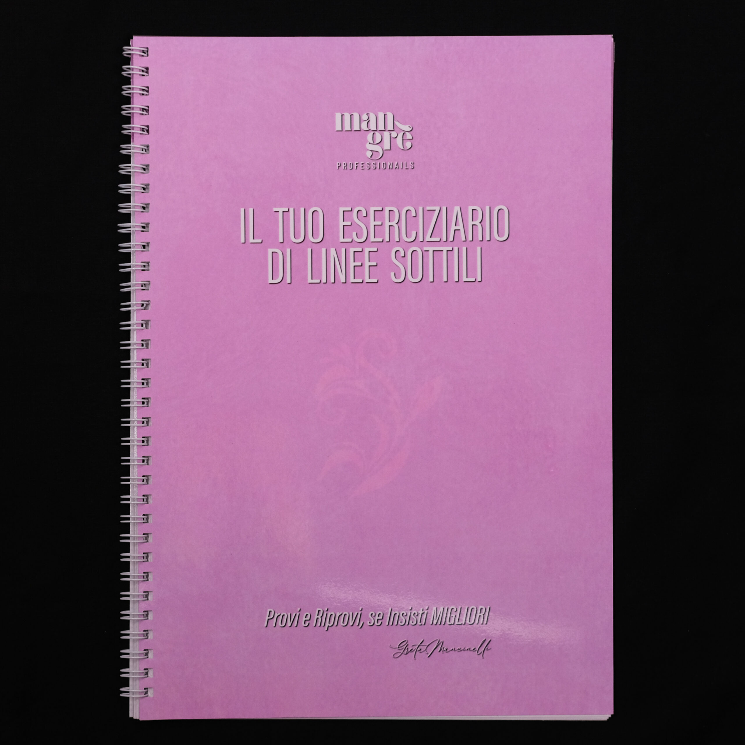 Mangrè Libro - Il Tuo Eserciziario di Linee Sottili