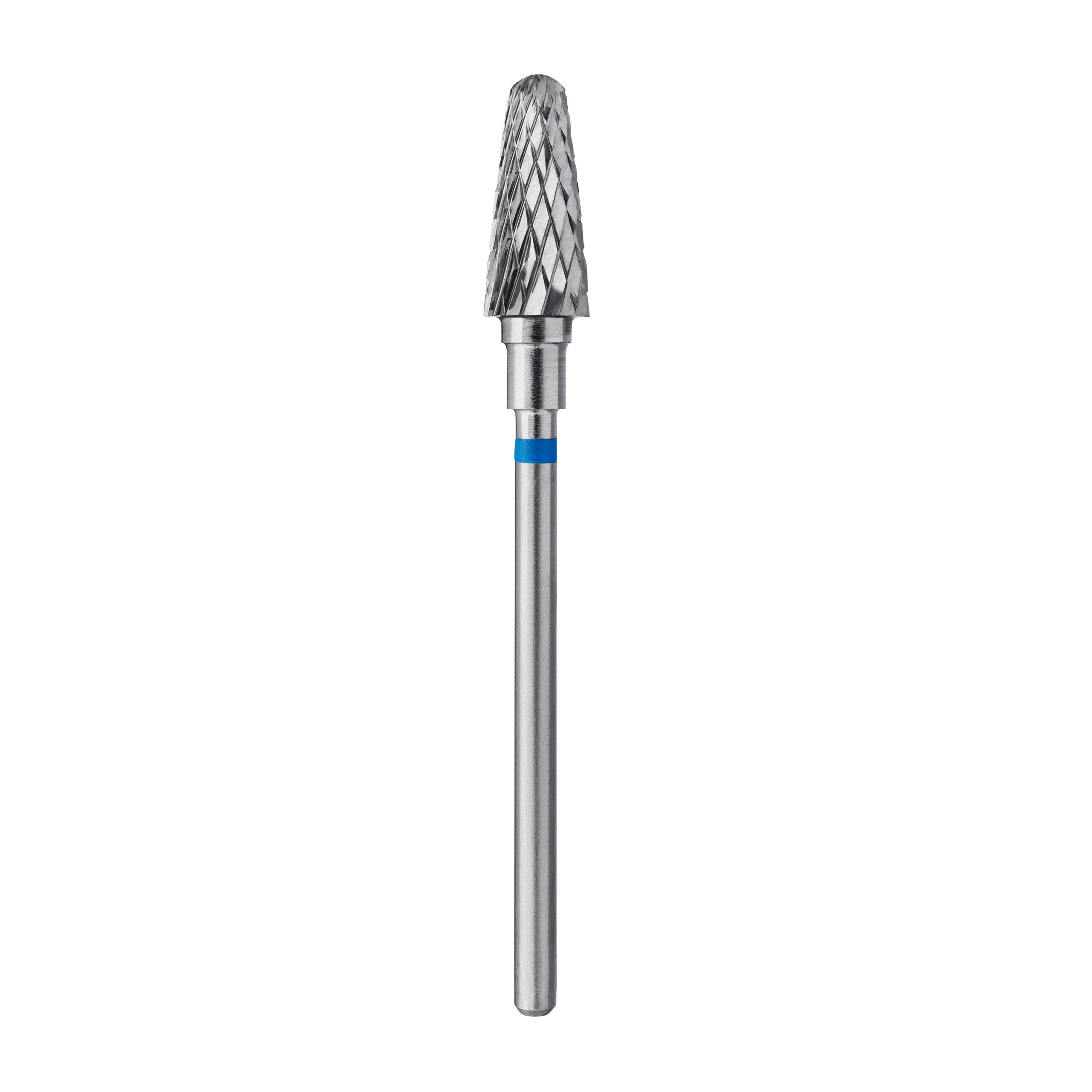 Punta Staleks Carbide Tronco, blu, Ø 6mm, abrasivo medio - immagine 2