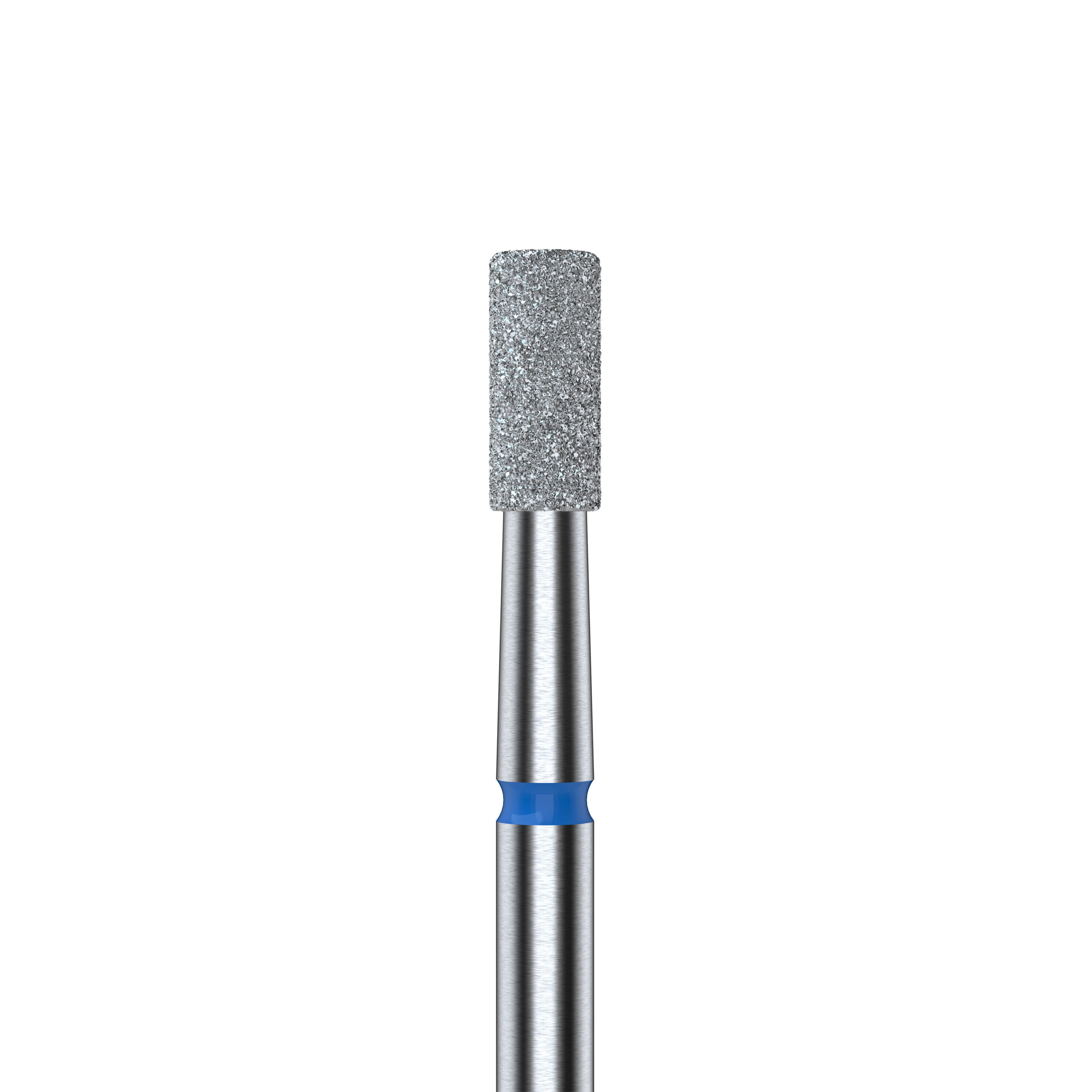 Punta fresa diamantata Cilindro, blu, Ø 2,5mm, abrasivo medio