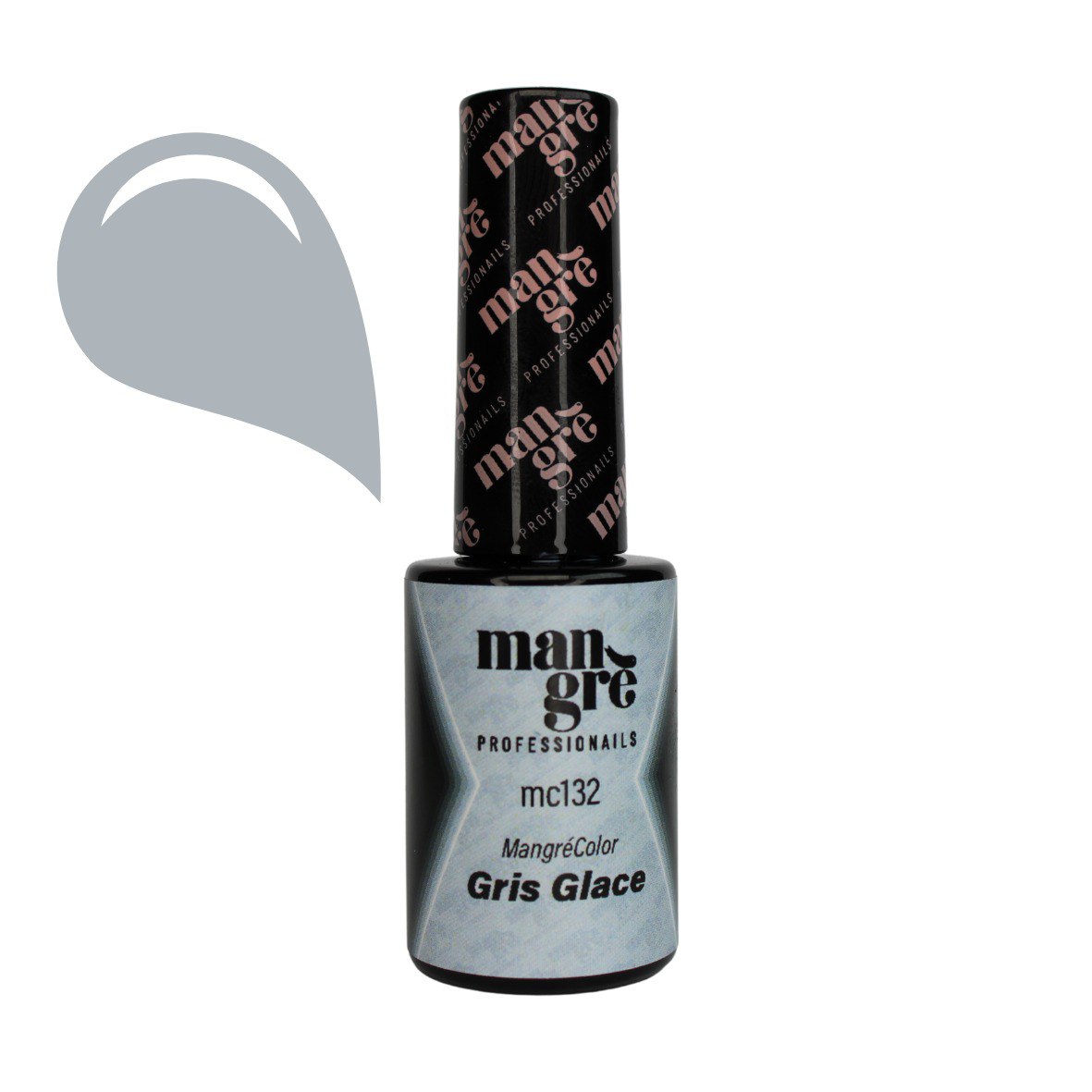 Smalto semipermanente Mangrè Color Gris Glace - 8 ml - immagine 3