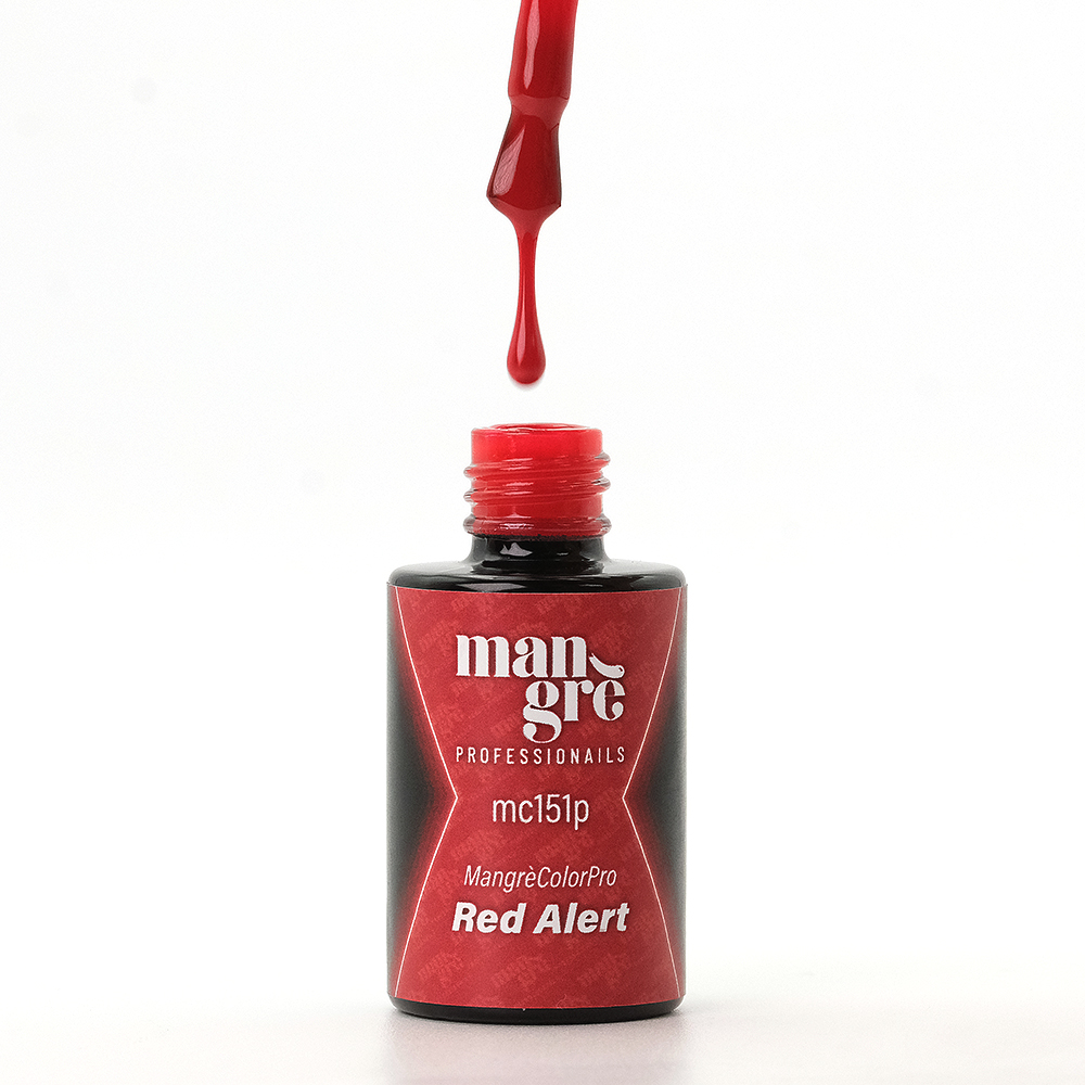 Smalto semipermanente Mangrè Color Red Alert - 8 ml - immagine 2