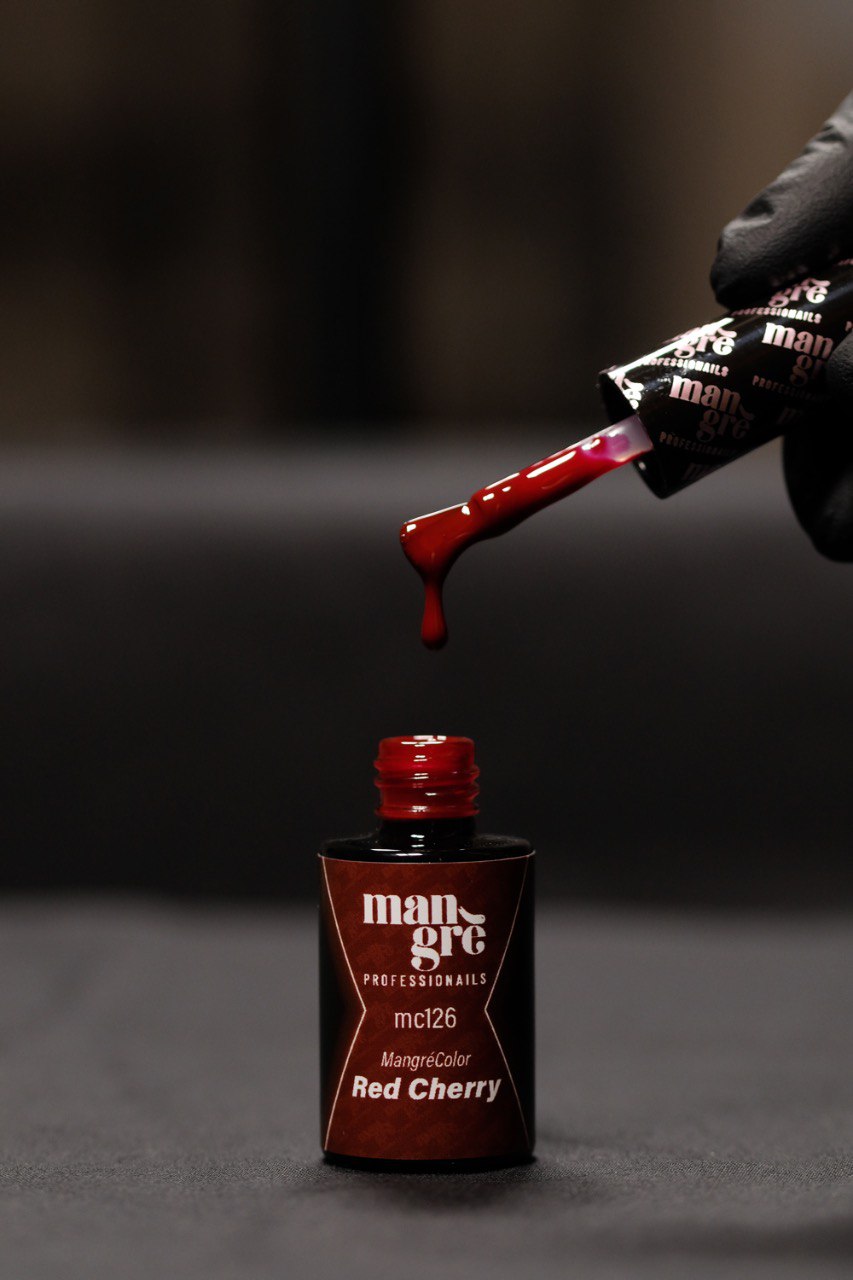 Smalto semipermanente Mangrè Color Red Cherry - 8 ml - immagine 2