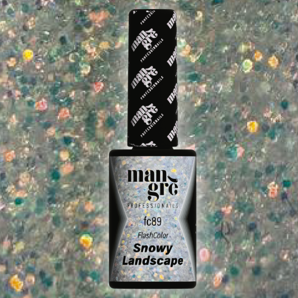Smalto semipermanente Mangrè Flash Color Snowy Landscape - 8 ml - immagine 2