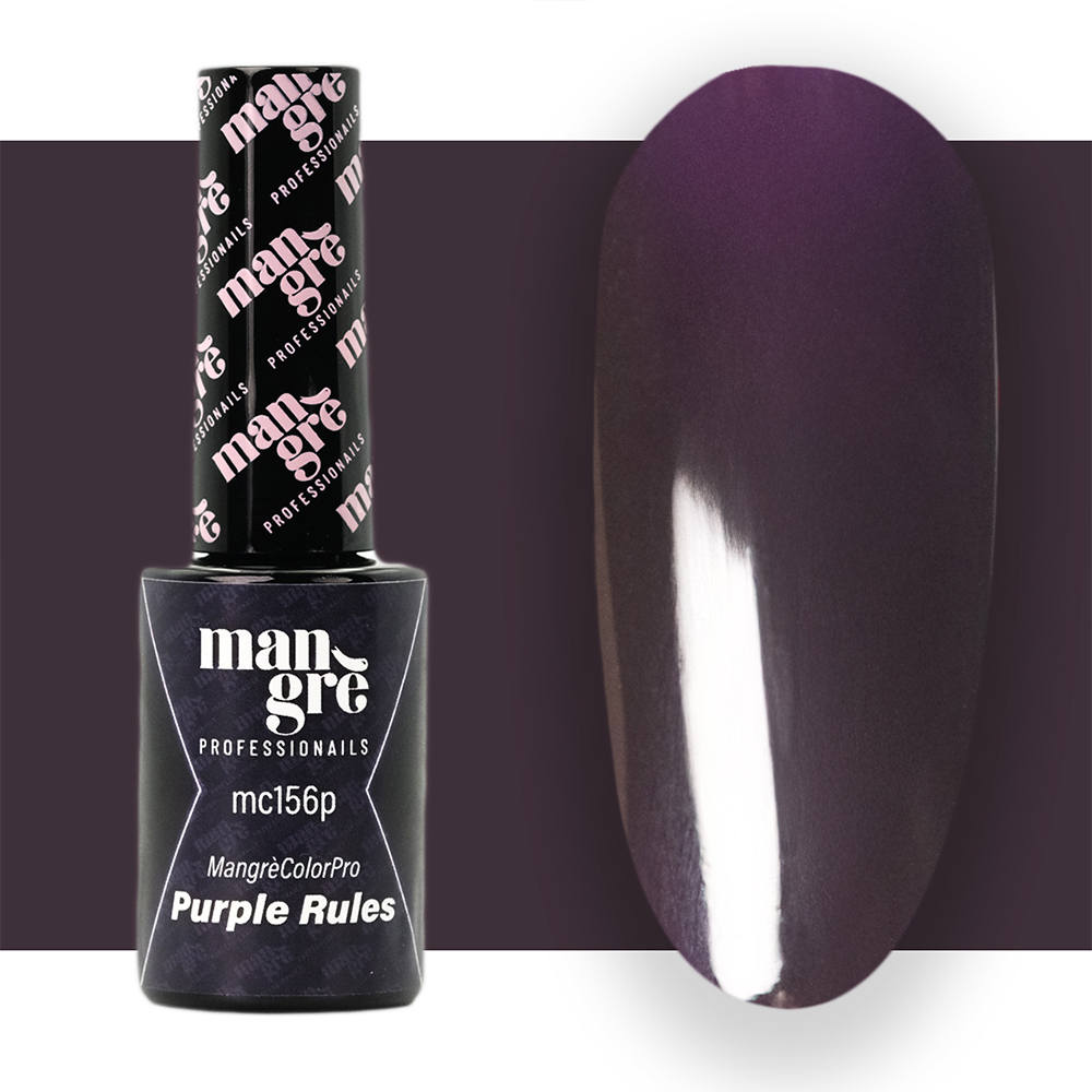 Smalto semipermanente Mangrè Color Purple Rules - 8 ml