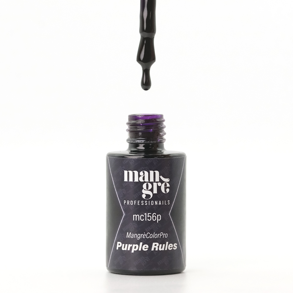 Smalto semipermanente Mangrè Color Purple Rules - 8 ml - immagine 2