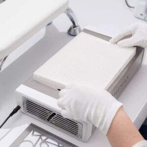 Aspiratore unghie da tavolo Shemax