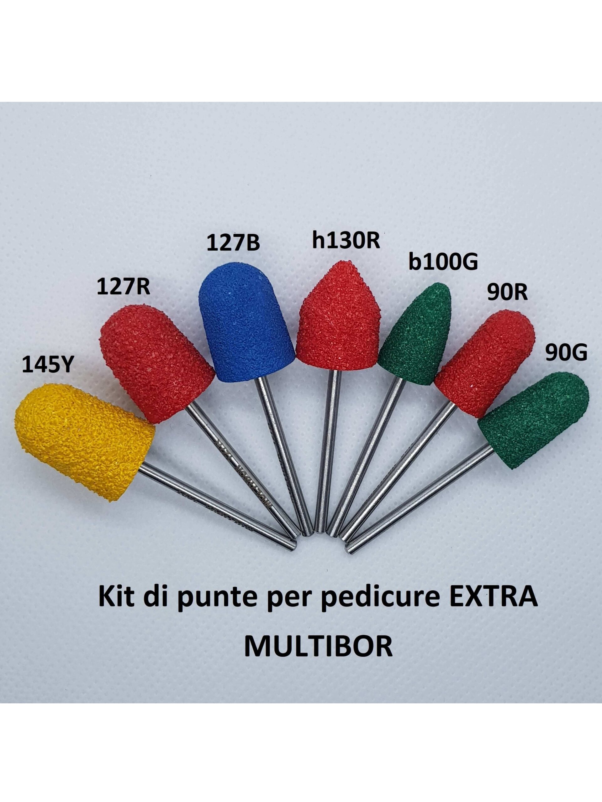 kit punte pedicure multibor extra