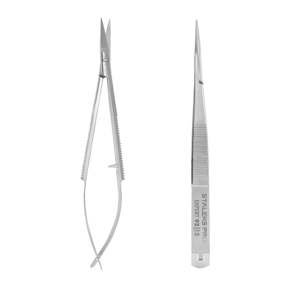 Twizers per le sopracciglia Staleks PRO Expert 92/2, 15mm