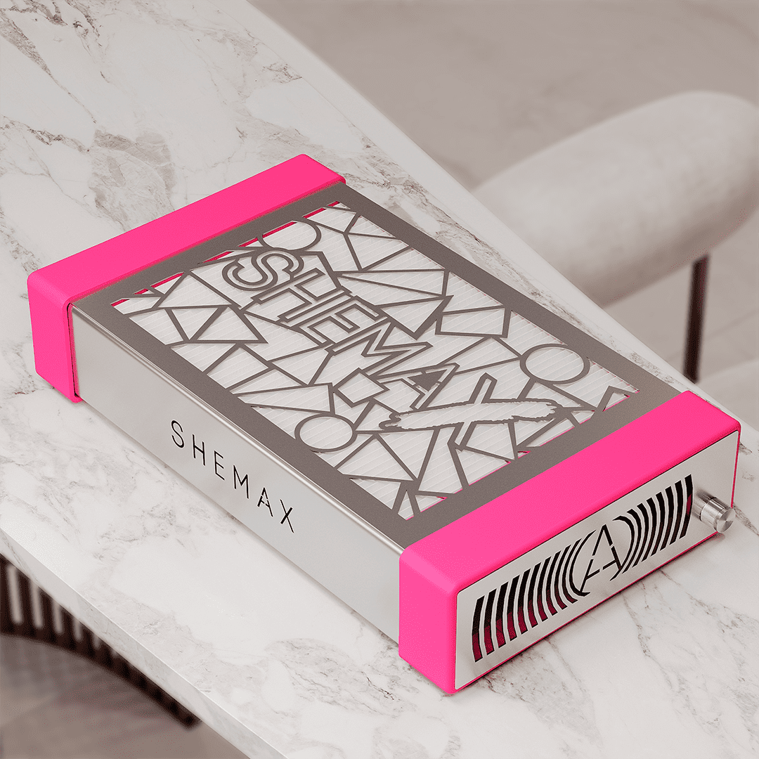 Aspiratore SHEMAX Da tavolo per Unghie Style PRO 3 - Fuxia