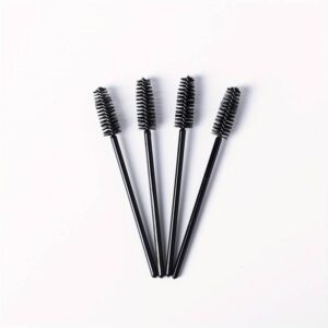 Spazzola mascara Per ciglia di silicone viola