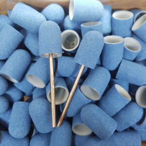 Cappucci Pedicure C10B – blu 180 Gritt, Ø 10mm
