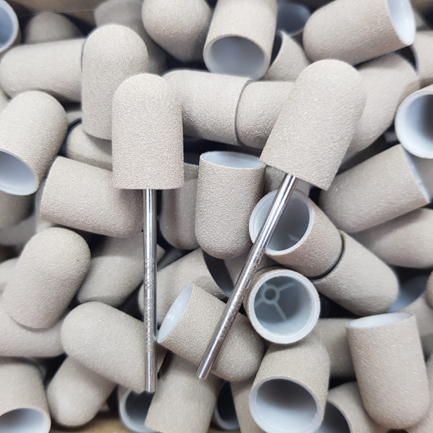 Cappucci abrasivi C10S – grigio 180 Gritt, Ø 10mm