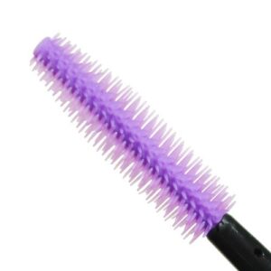 Spazzola mascara Per ciglia di silicone viola